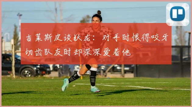 吉莱斯皮谈狄龙：对手时恨得咬牙切齿队友时却深深爱着他